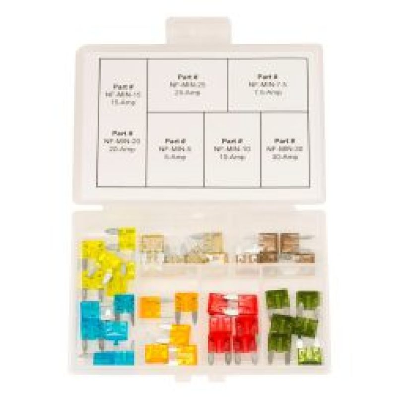 NAMZ Assorted MINI Fuse Kit (40pc) Relays NAMZ