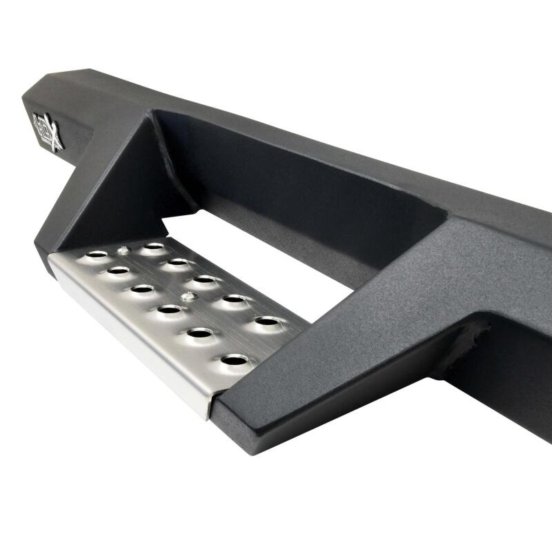 Westin 2024 Toyota Tacoma Double Cab HDX Stainless Drop Nerf Step Bars - Textured Black Nerf Bars Westin