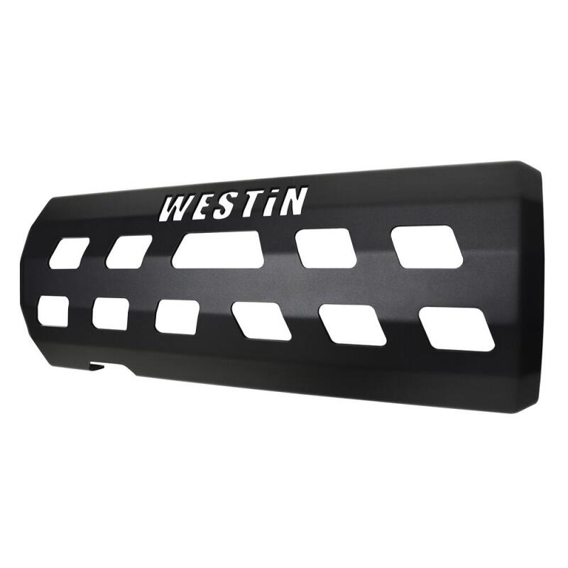 Westin 18-22 Jeep Wrangler JL (Excl. 4xe) Muffler Skid Plate - Tex. Blk Skid Plates Westin