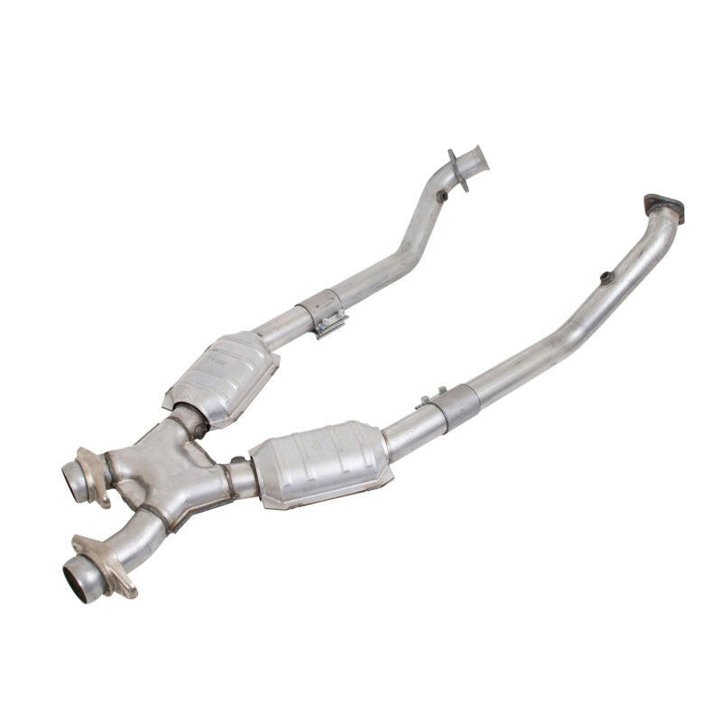 BBK 99-04 Mustang 4.6 GT / Cobra High Flow X Pipe With Catalytic Converters - 2-1/2 Catback BBK