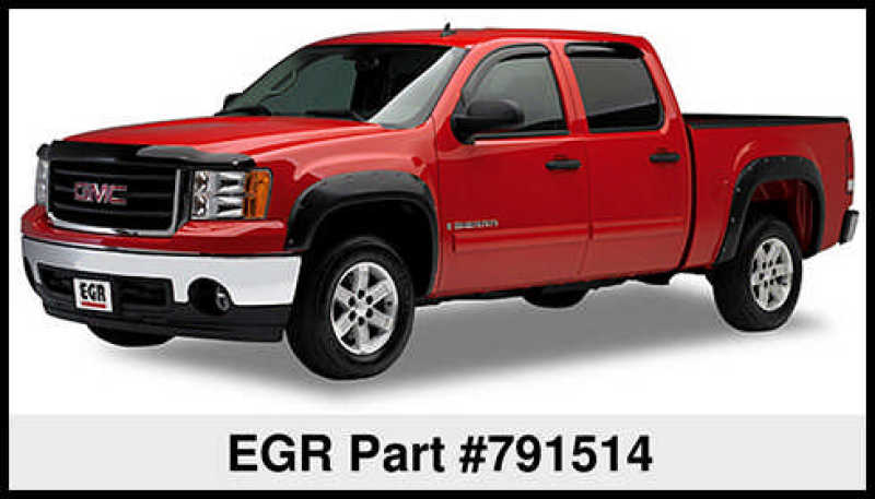 EGR 07-13 GMC Sierra LD 6/8ft Bed Bolt-On Look Fender Flares - Set Fender Flares EGR