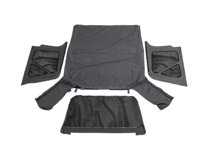 Rampage 1997-2006 Jeep Wrangler(TJ) OEM Replacement Top - Black Diamond Soft Tops Rampage