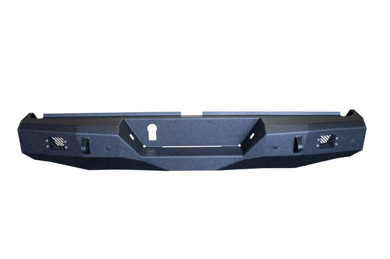 Fishbone Offroad 14-21 Toyota Tundra Rear Bumper - Black Texture Bumpers - Steel Fishbone Offroad