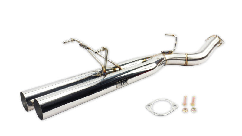 ISR Performance Series II - EP Dual Rear Section Only - 89-94 Nissan 240sx (S13) Axle Back ISR Performance