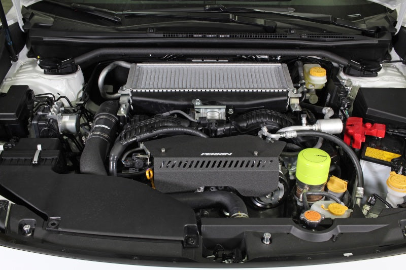 PERRIN 22-25 Subaru WRX Pulley Cover - Black (TALL - For Use w/o PERRIN AOS) Engine Covers Perrin Performance