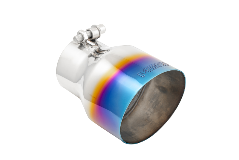 MBRP Universal Stainless Steel Dual Wall Tip 4.5in OD/3in Inlet/6.13in L Tips MBRP