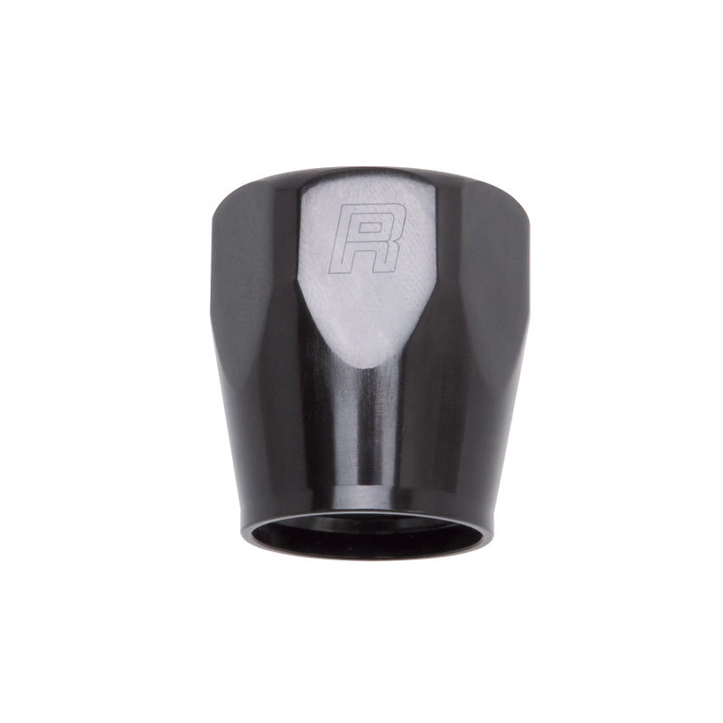 Russell Performance 2-Piece -8 AN Full Flow Swivel Hose End Sockets (Qty 2) - Polished and Black Fittings Russell