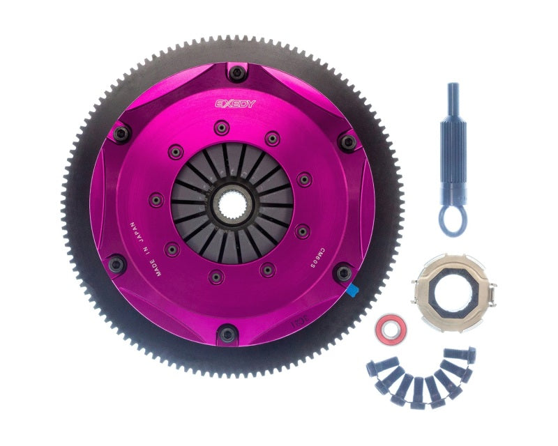 Exedy 2013-2016 Scion FR-S H4 Hyper Twin Cerametallic Clutch Sprung Center Disc Push Type Cover Clutch Kits - Multi Exedy