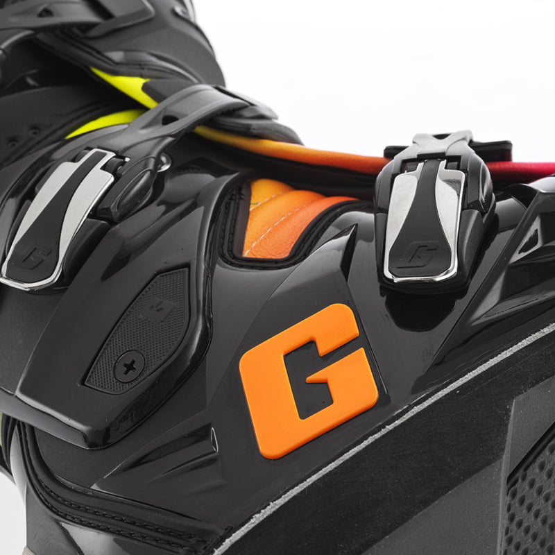 Gaerne SG12 Limited Edition Boot Black/Orange/Pink - Size 7 Motorcycle Boots Gaerne