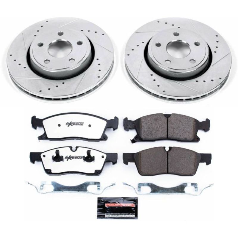 Power Stop 11-19 Dodge Durango Front Z36 Truck & Tow Brake Kit Brake Kits - Performance D&S PowerStop