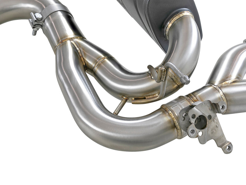 aFe MACHForce XP Exhausts Cat-Back SS 19-21 BMW M2 Competition L6-3.0L w/Black Tips Catback aFe