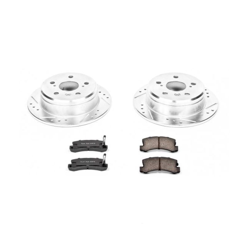 Power Stop 97-99 Lexus ES300 Rear Z23 Evolution Sport Brake Kit Brake Kits - Performance D&S PowerStop