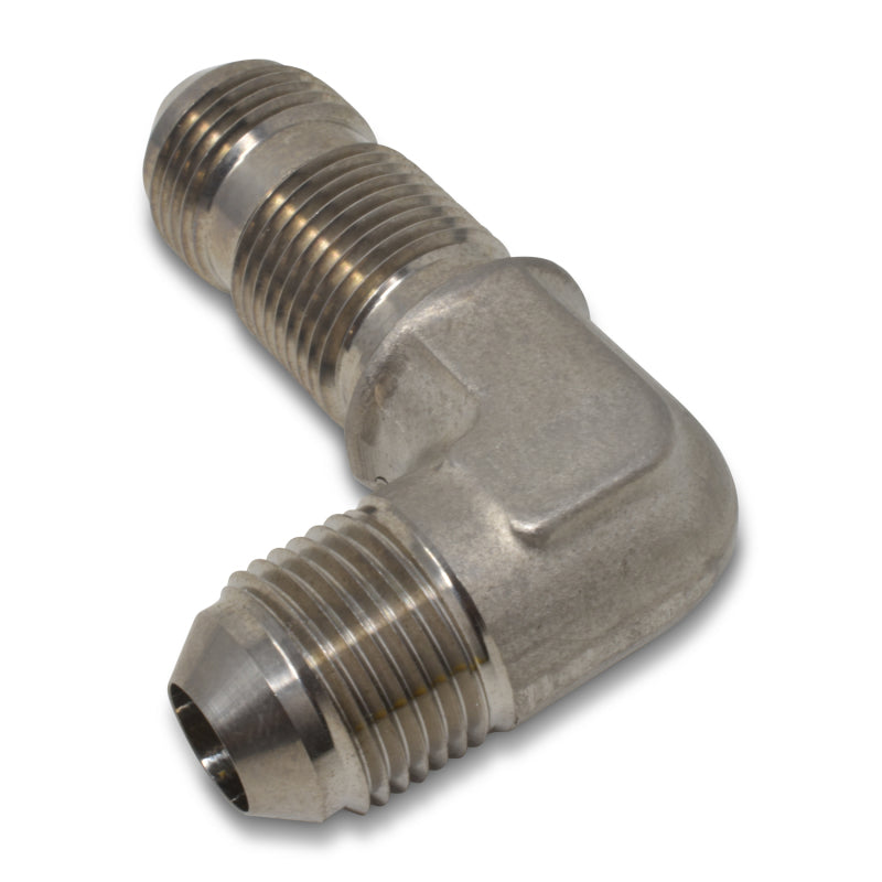 Russell Performance -6 AN 90 Degree Flare Bulkhead (Endura) Fittings Russell