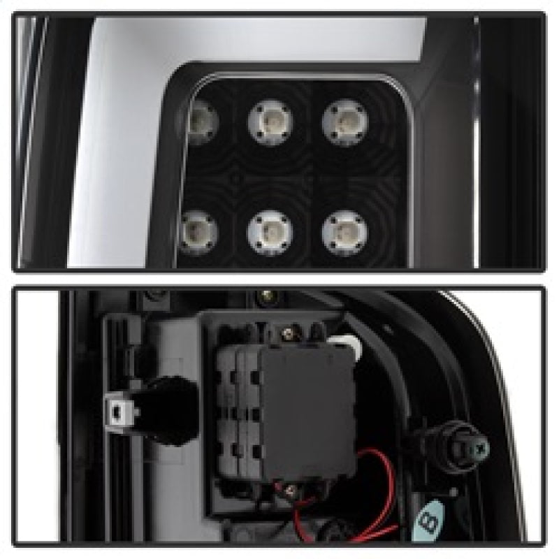 Spyder Chevy Colorado 2015-2017 Light Bar LED Tail Lights - Black ALT-YD-CCO15-LED-BK Tail Lights SPYDER