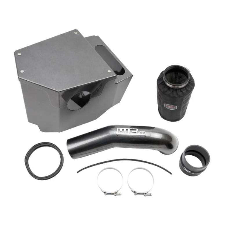 Wehrli 20-24 Chevrolet 6.6L L5P Duramax 4in Intake Kit - Gloss Black Cold Air Intakes Wehrli
