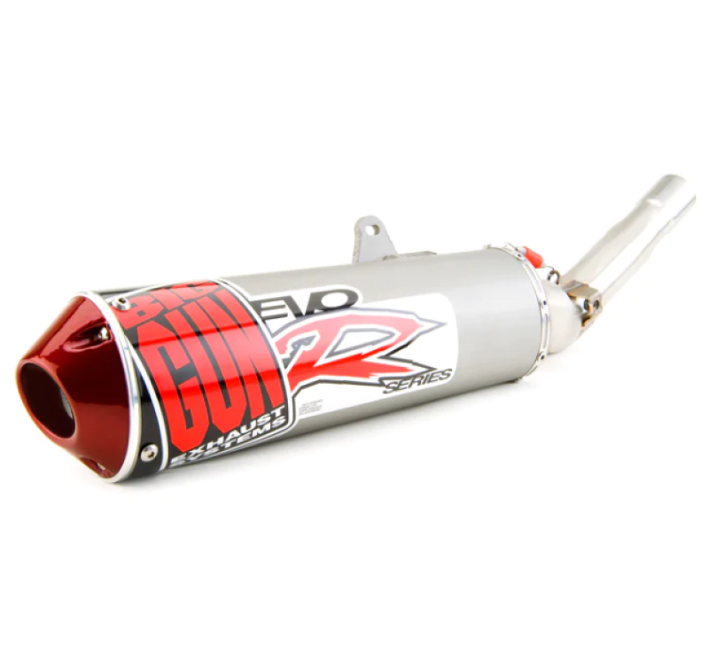 Big Gun 05-17 Honda CRF 450X EVO R Series Slip On Exhaust Powersports Exhausts Big Gun