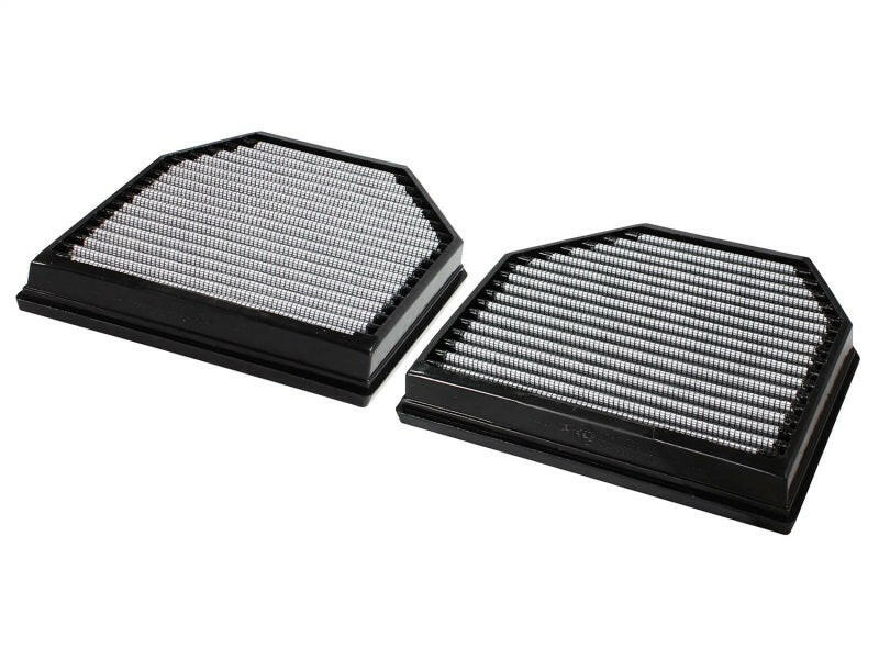 aFe MagnumFLOW OEM Replacement Air Filter PRO Dry S 2015 BMW M3/M4 (F80/F82) 3.0L S55 (tt) Qty. 2 Air Filters - Drop In aFe
