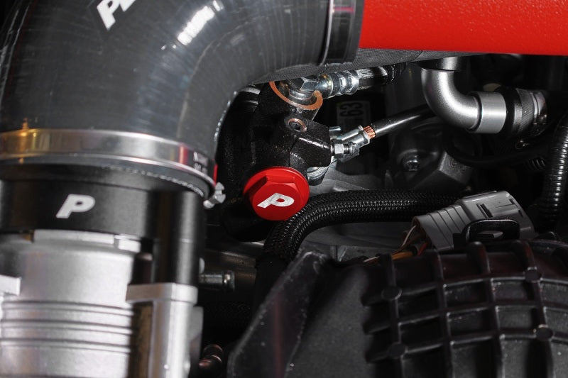 PERRIN 05-21 Subaru STI / 06-25 WRX / 05-09 LGT/OBXT Clutch Delay Valve Delete - Black Clutch Lines Perrin Performance