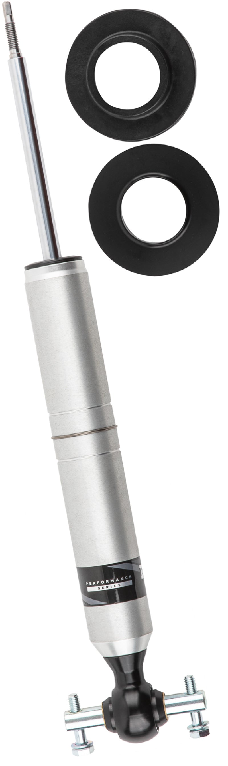 Fox 19-Up GM 1500 Performance Series 2.0 Front Smooth Body 0-2in Lift - Snap Ring Coil-Over Shocks and Struts FOX