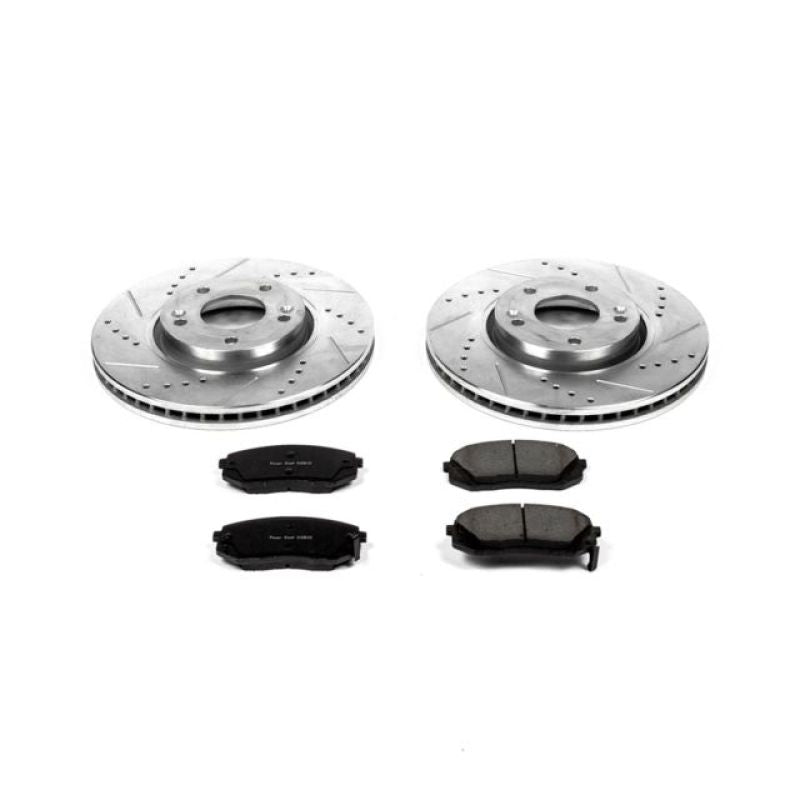 Power Stop 10-15 Hyundai Tucson Front Z23 Evolution Sport Brake Kit Brake Kits - Performance D&S PowerStop