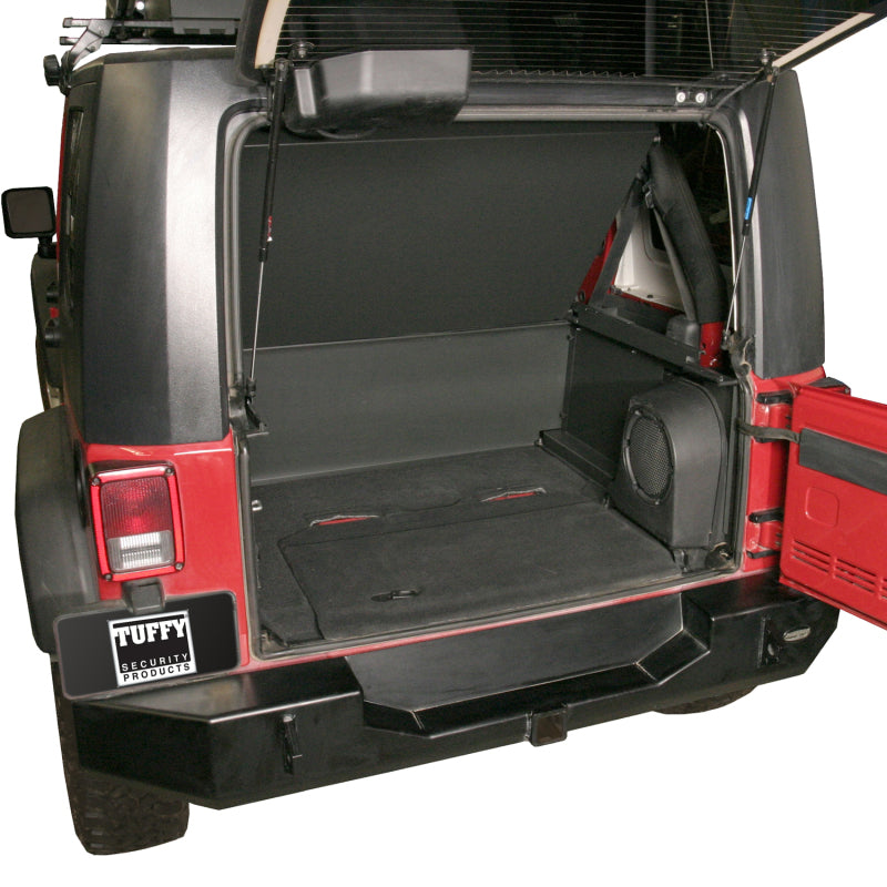 Tuffy Jk Security Deck Enclosure 01 Blk Cargo Boxes & Bags Tuffy Products