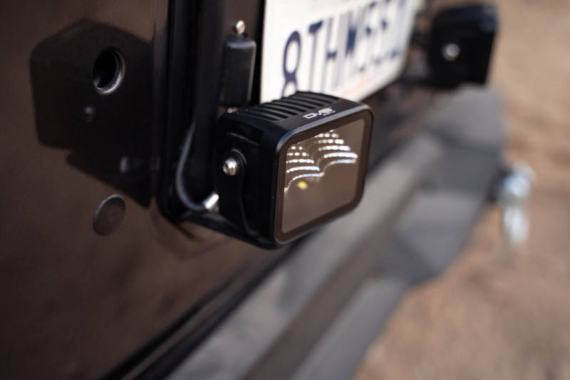 DV8 Offroad 18-22 Jeep Wrangler JL Spare Tire Delete Kit w/Light Mounts Brackets DV8 Offroad