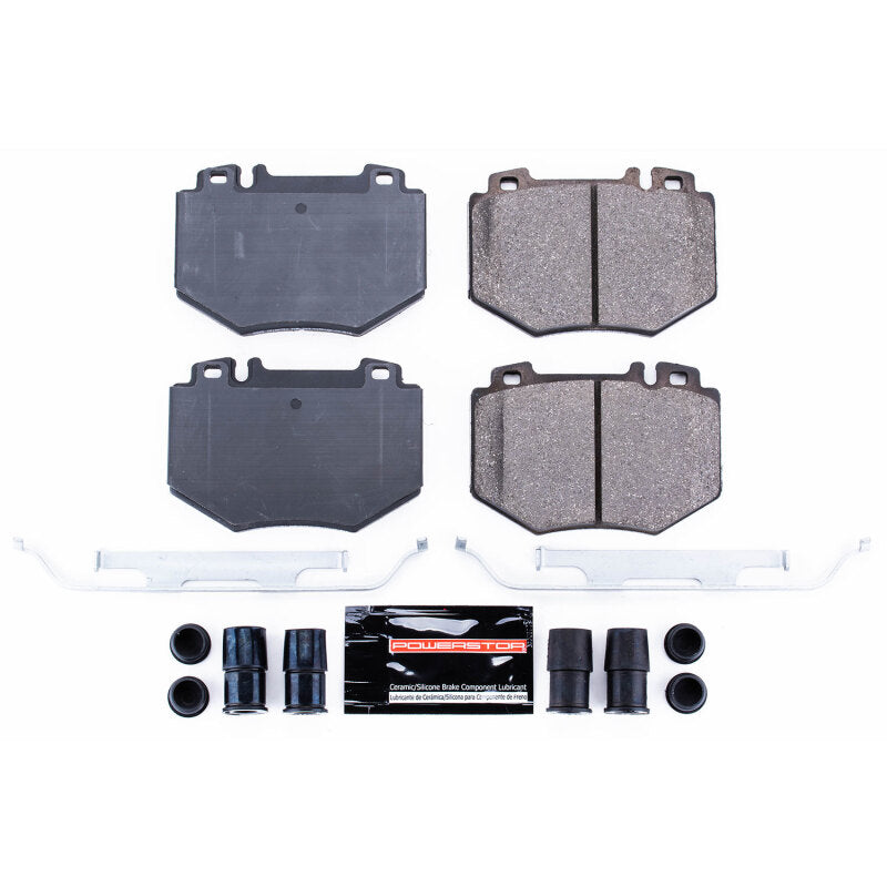 Power Stop 05-06 Mercedes-Benz S500 Front Z23 Evo Sport Brake Pad w/Hardware Brake Pads - Performance PowerStop
