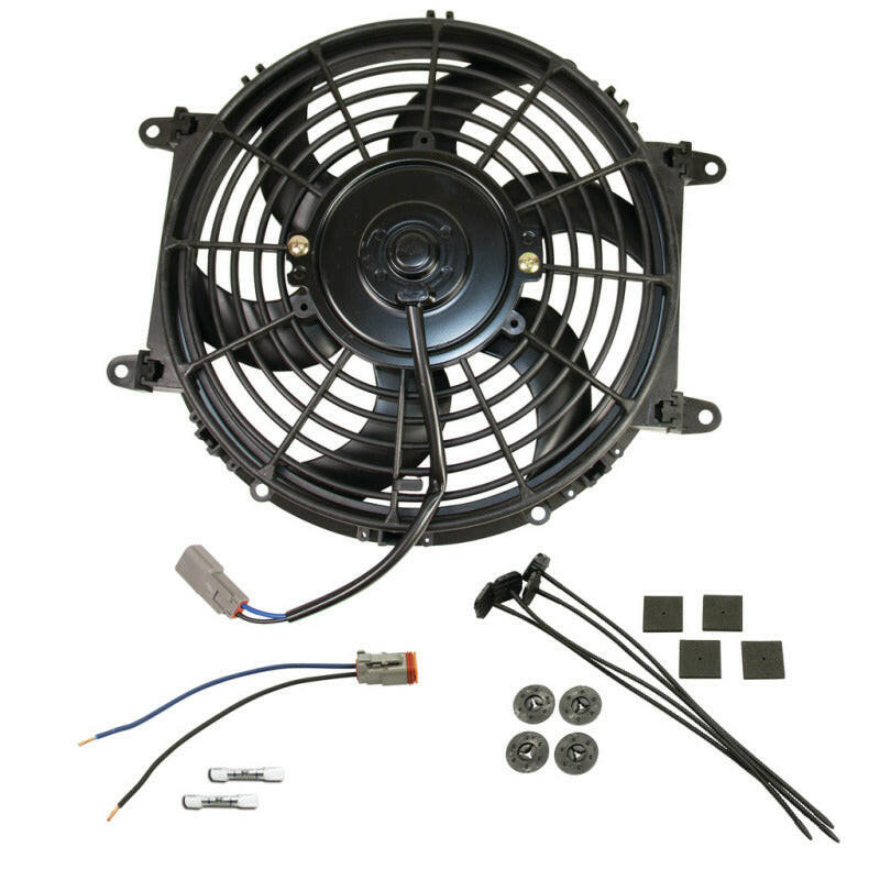 BD Diesel Universal Transmission Cooler Electric Fan Assembly - 10 inch 800 CFM Fans & Shrouds BD Diesel