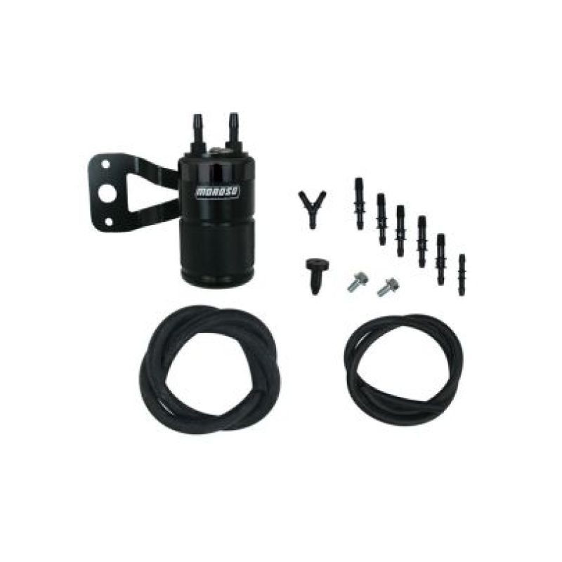 Moroso Harley-Davidson Twin Cam (w/Stock Air Cleaner) Air Oil Separator - Black Oil Separators Moroso
