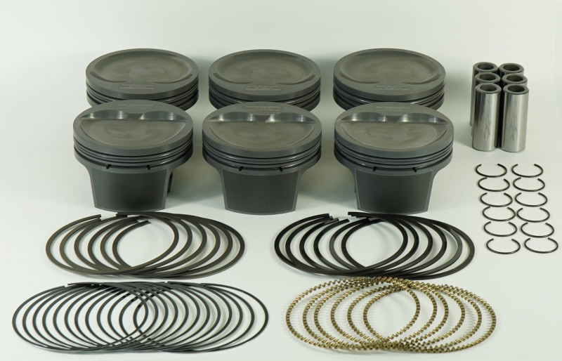 Mahle MS Piston Set Chevy SB 359ci 4.040in Bore 3.48/3.5 Stroke 5.7 Rod .927 HD Pin -20cc 8.9CR Piston Sets - Forged - 8cyl Mahle