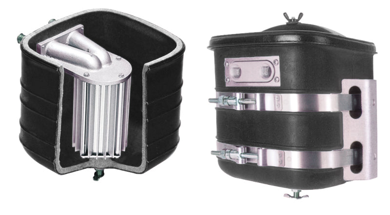 Moroso Carbureted & Fuel Injected Engine Super Cool Can -8An Female Fittings - 1/2qt Oil Catch Cans Moroso