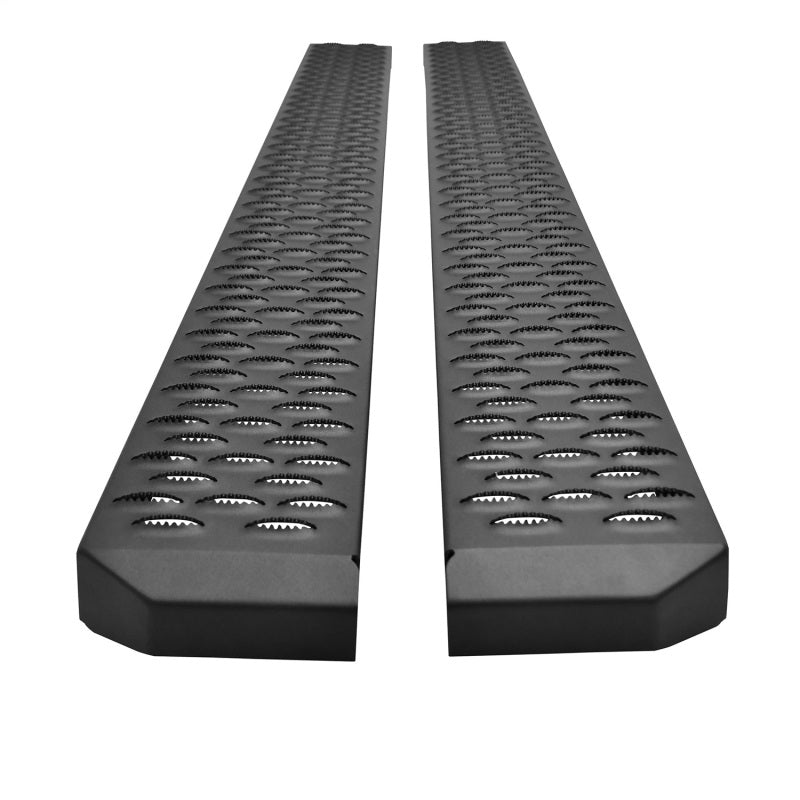 Westin Grate Steps Running Boards 75 in - Textured Black Running Boards Westin