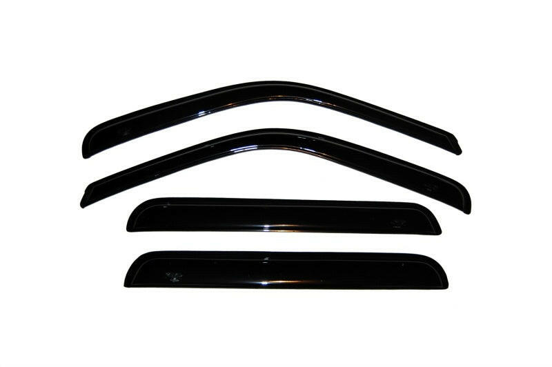 AVS 03-05 Ford Excursion Ventvisor Outside Mount Window Deflectors 4pc - Smoke Wind Deflectors AVS