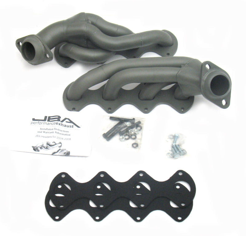 JBA 04-10 Ford F-150 5.4L 3V 1-5/8in Primary Ti Ctd Cat4Ward Header Headers & Manifolds JBA