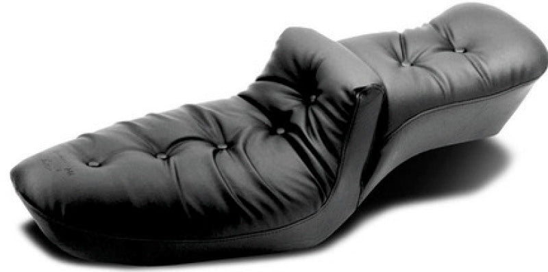 Mustang 82-03 Harley Sportster Duke 1PC Seat Regal - Black One-Piece Motorcycle Seats Mustang Motorcycle