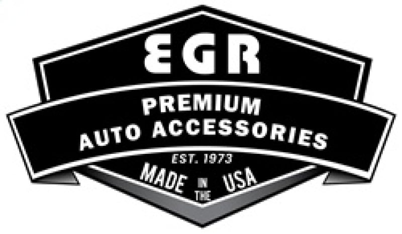 EGR 2018 jeep Wrangler JL SlimLine In-Channel WindowVisors Set of 4 - Dark Smoke Wind Deflectors EGR
