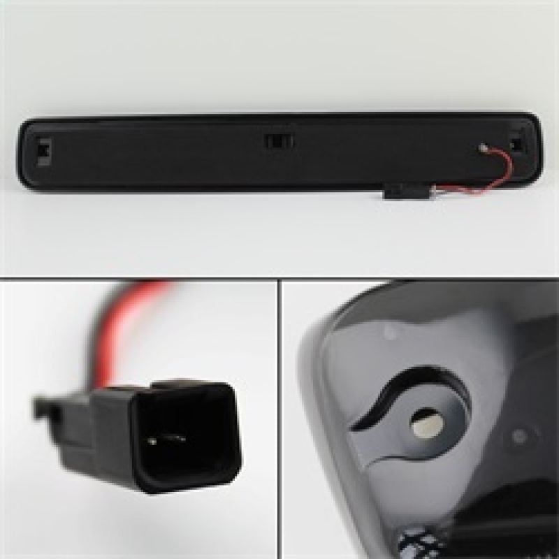 xTune Chevy Silverado 07-13 Amber LED Cab Roof Lights Smoke ACC-LED-CS07-CR-SM Sidemarkers & Indicators SPYDER