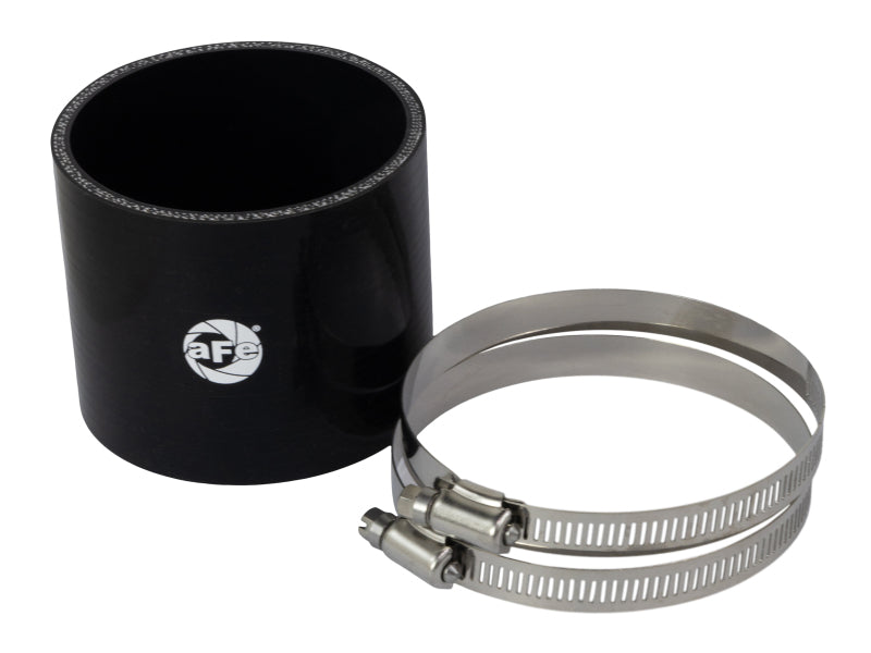 aFe POWER Universal Products Coupler Kit 3-1/4in ID x 3in L - Black Air Intake Components aFe