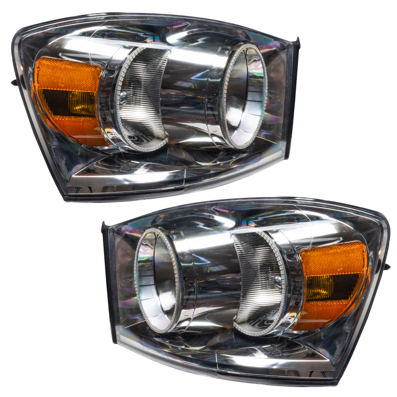 Oracle 07-08 Dodge Ram SMD HL - ColorSHIFT w/ BC1 Controller Headlights ORACLE Lighting