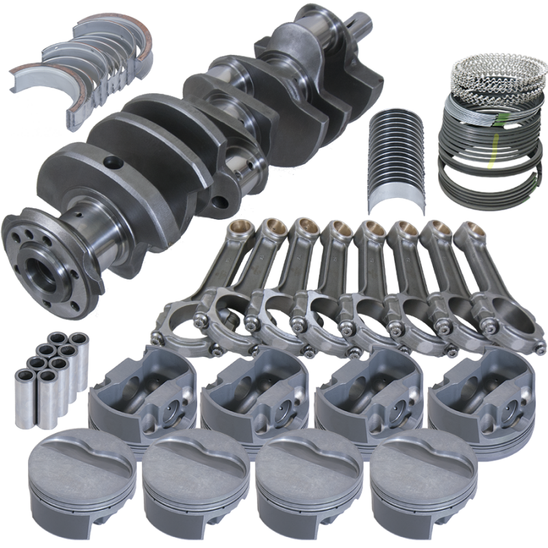 Eagle Pontiac 400 4.250in Crank 6.800in I-Beam Rods -6cc Flat Top 4.185in Pistons Rotating Assembly Rotating Assemblies Eagle