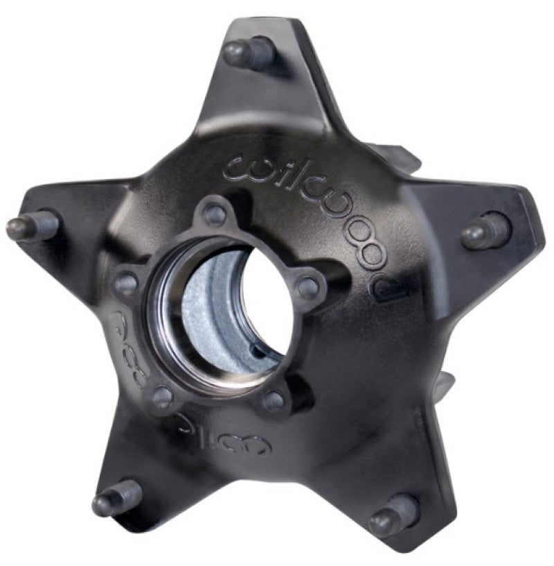 Wilwood Hub-Starlite 55 Rear - Standard Offset 5/8 C Studs-Drilled-Black Wheel Hubs Wilwood