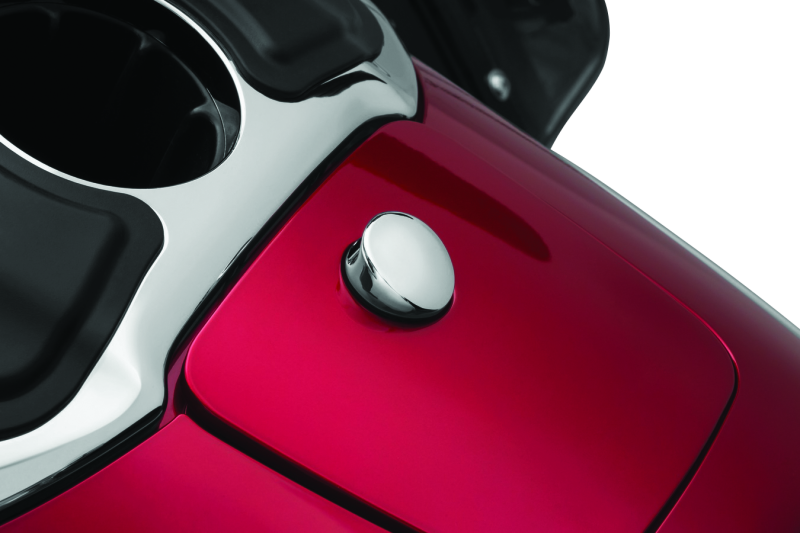 Kuryakyn Quick Release Fuel Door Knob Chrome Fuel Caps Kuryakyn