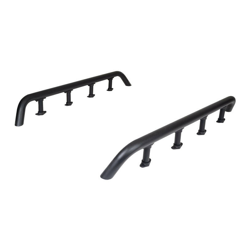 Go Rhino SRM500 Dual Rail Kit (For 55in. Long Rack) - Tex. Blk (Rails ONLY - Req. Platform) Roof Baskets Go Rhino