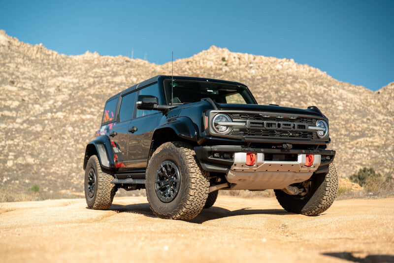 DV8 Offroad 2021-2025 Ford Bronco Tube Push Bar Bumpers - Steel DV8 Offroad