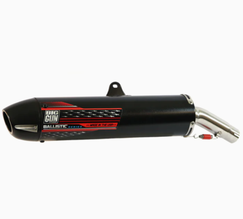 Big Gun 08-16 Suzuki RM-Z 450 Ballistic Series Slip On Exhaust Powersports Exhausts Big Gun