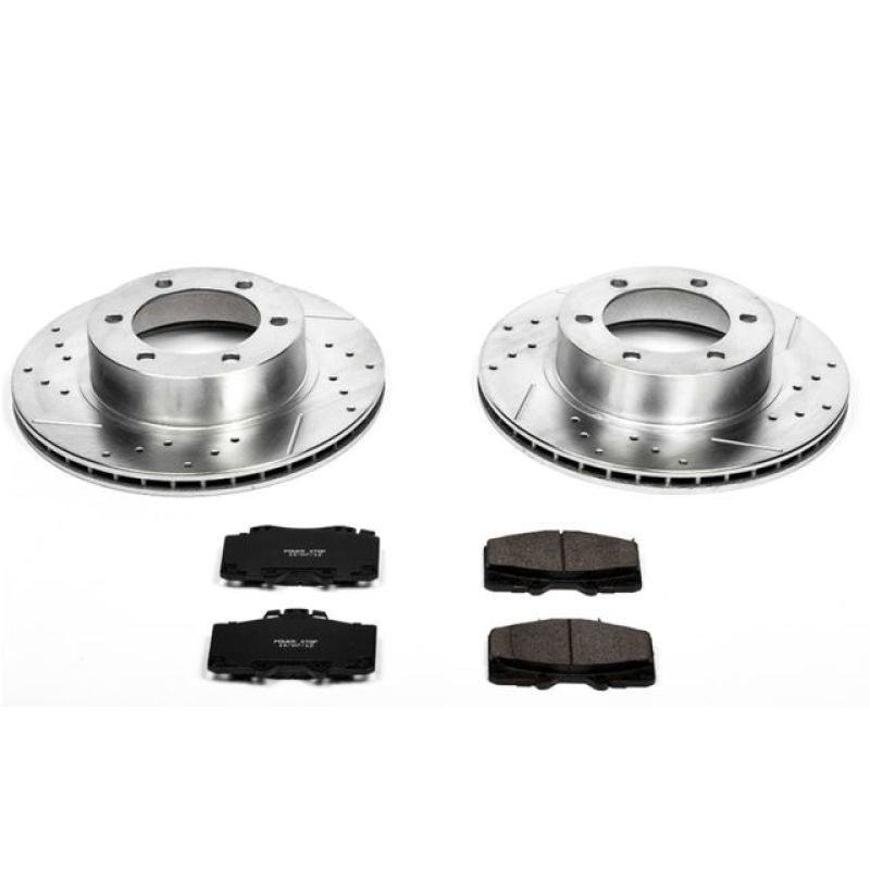 Power Stop 95-02 Toyota 4Runner Front Z23 Evolution Sport Brake Kit Brake Kits - Performance D&S PowerStop