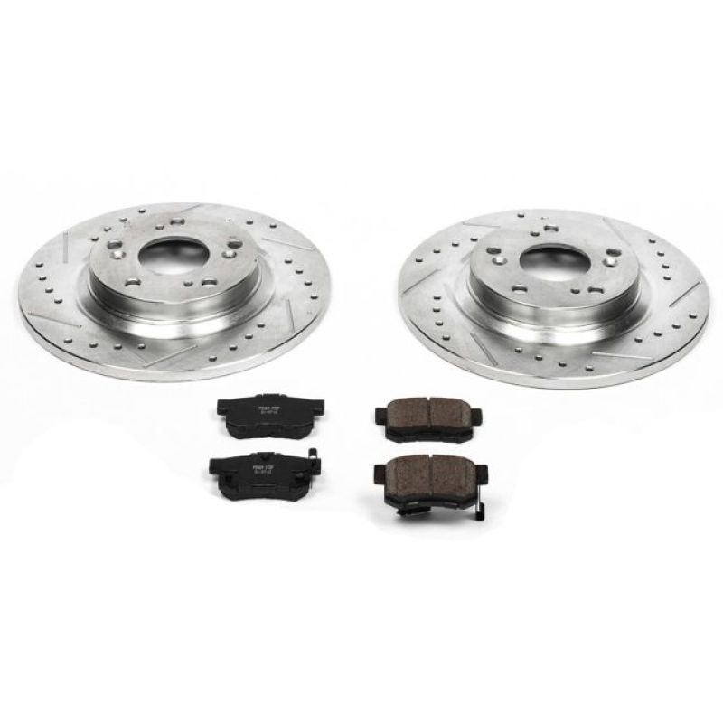 Power Stop 00-09 Honda S2000 Rear Z23 Evolution Sport Brake Kit Brake Kits - Performance D&S PowerStop