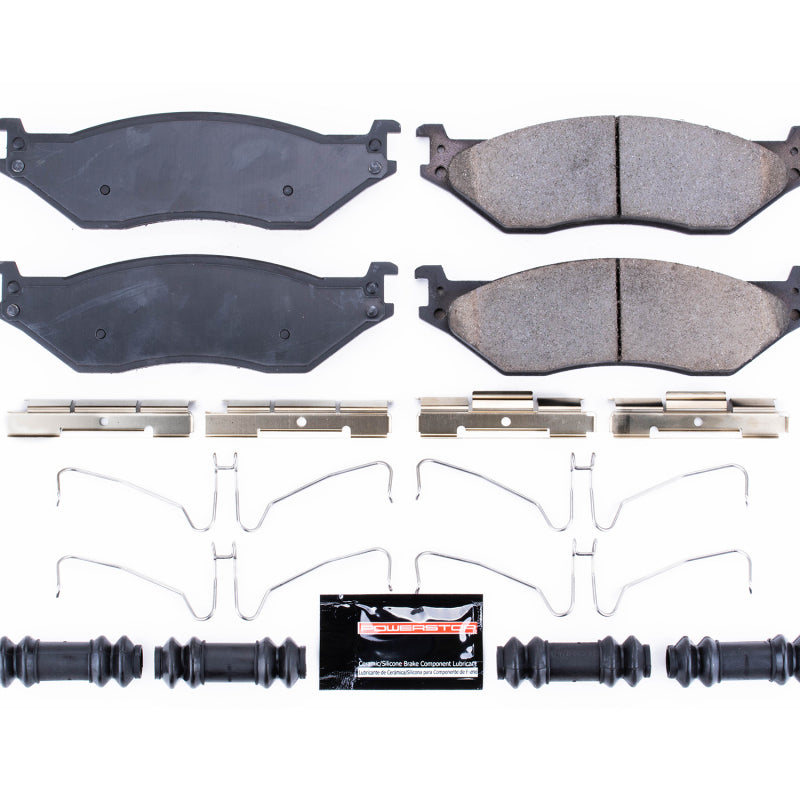 Power Stop 08-09 Ford F53 Front or Rear Z23 Evolution Sport Brake Pads w/Hardware Brake Pads - Performance PowerStop