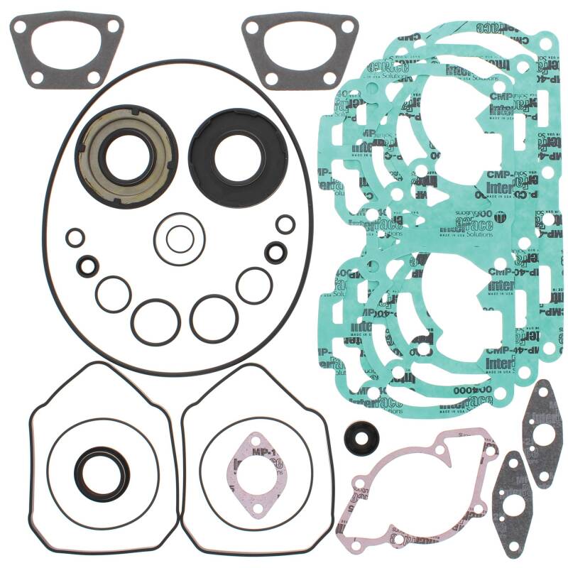 Vertex Gaskets 00-01 Ski-Doo Formula Deluxe 600 Complete Gasket Kit w/ Oil Seals Engine Hardware Vertex Pistons