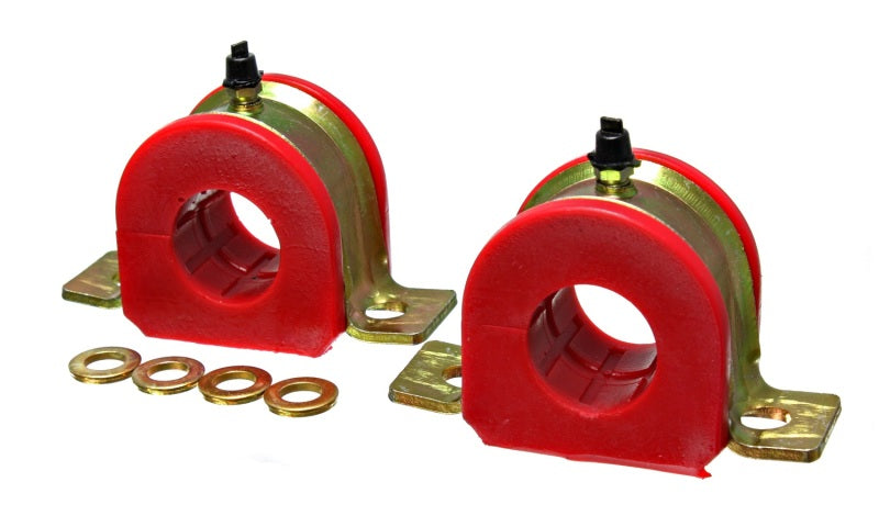 Energy Suspension 91-96 Full Size Buick / 91-96 Full Size Chevy Red 30mm Fr Sway Bar Bushing Set Bushing Kits Energy Suspension